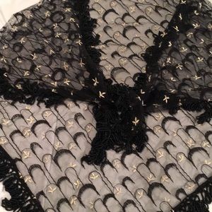 Perfect Beaded Evening Scarf Wrap